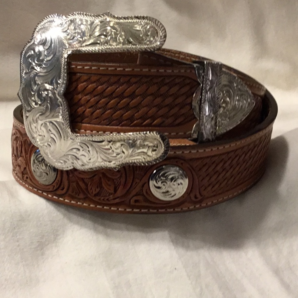 Bling western belt